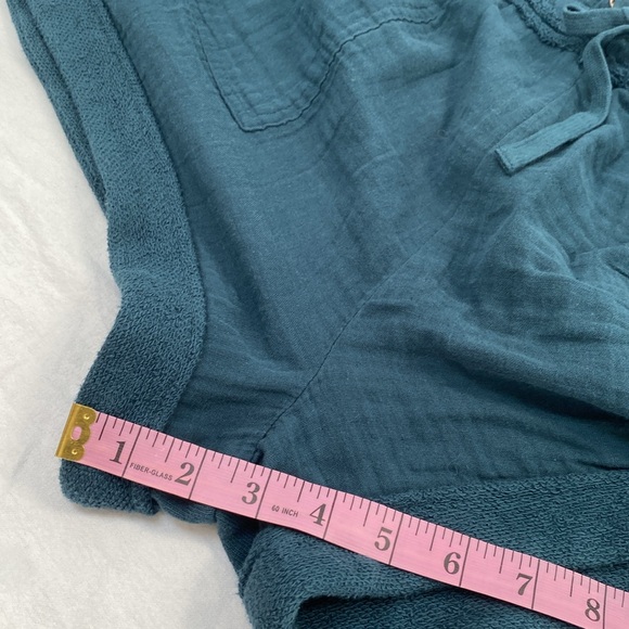 Anthropologie Teal Women's Shorts by Saturday Sunday - Picture 5 of 6